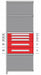 Shelf 85 H 36 W Steel 800 lb Capacity