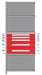 Shelf 85 H 36 W Steel 800 lb Capacity