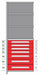 Shelf 85 H 36 W Steel 800 lb Capacity