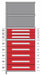 Shelf 85 H 36 W Steel 800 lb Capacity