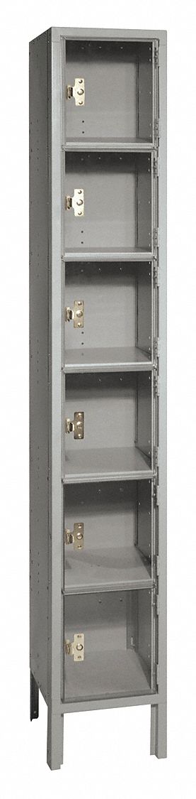 Bx Lckr 6x1Lckr Gray 78 x12 x12 UnAssm