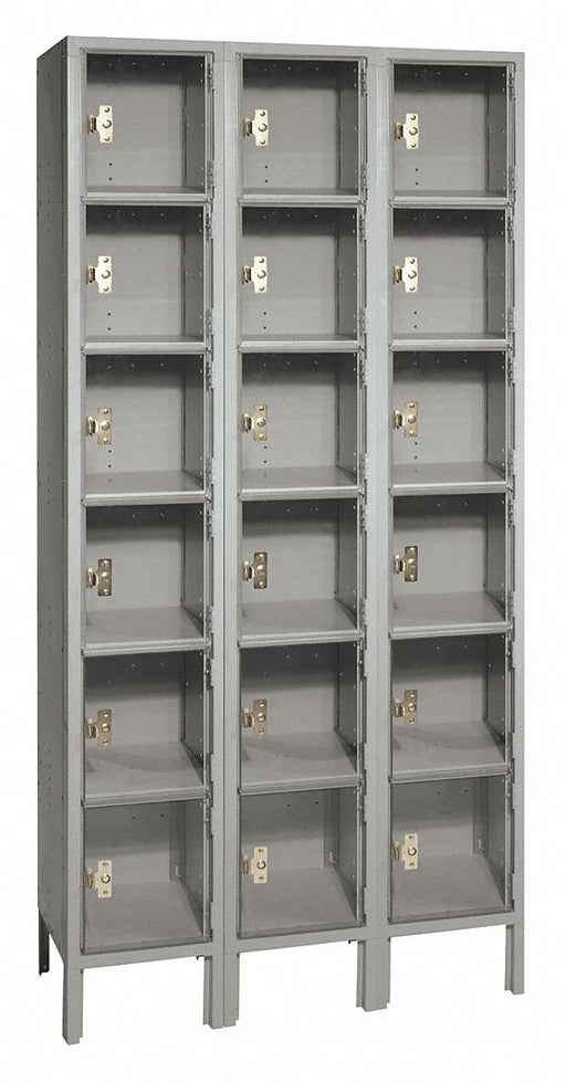 Bx Lckr 6x3Lckr Gray 78 x36 x18 Assm