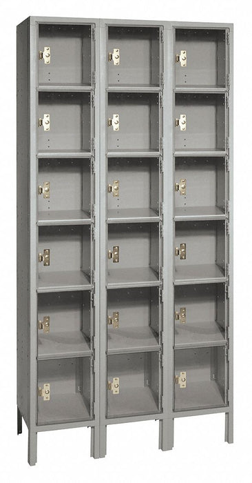 Bx Lckr 6x3Lckr Gray 78 x36 x12 Assm