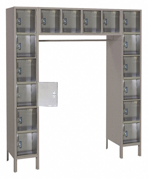Bx Lckr 6x4Lckr Gray 78 x69 x18 UnAssm