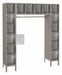 Bx Lckr 6x4Lckr Gray 78 x69 x18 UnAssm