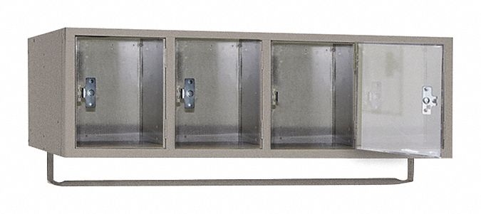 BxLckr 1x4Lckr Gray 78 x45 x13.75 UnAssm