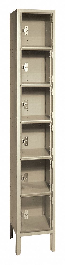 Bx Lckr 6x1Lckr Beige 78 x12 x12 UnAssm