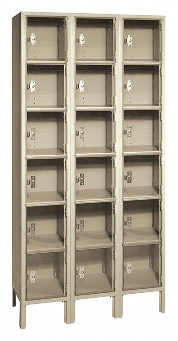Bx Lckr 6x3Lckr Beige 78 x36 x12 UnAssm