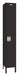 Lckr 1x1Lckr Black 78 x12 x15 UnAssm