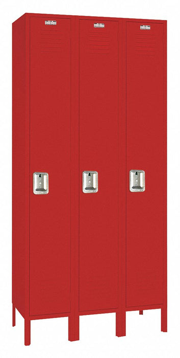 Lckr 1x3Lckr Red 78 x36 x18 UnAssm