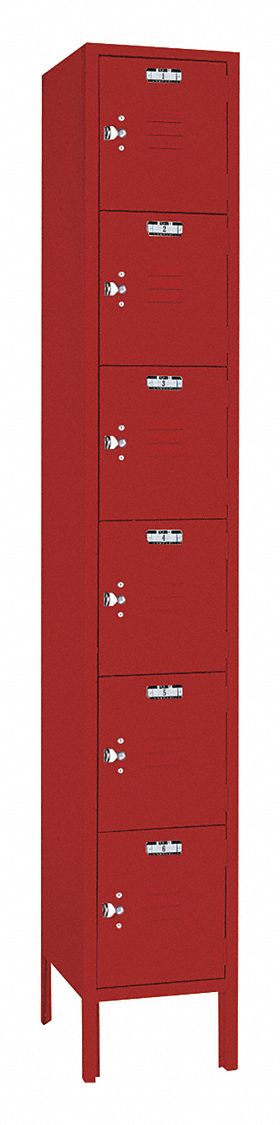 Lckr 6x1Lckr Red 78 x12 x12 UnAssm
