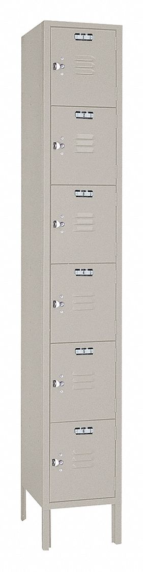 Lckr 6x1Lckr Mnrl Gry 78 x12 x12 UnAssm