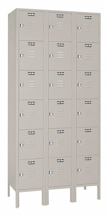 Lckr 6x3Lckr Mnrl Gry 78 x36 x12 Assm