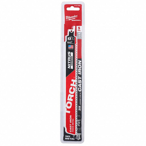 ReciproSawBlade L 9 TPI 8 PK5 Straight