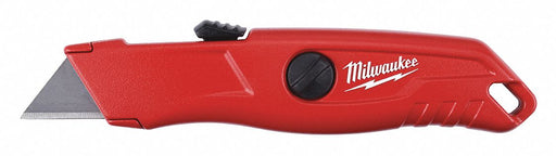 Utility Knife Self-Retracting Operation
