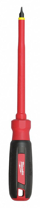 InsulScrewdriver Slt 1/4in Rd Round