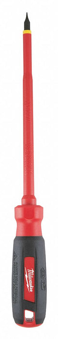 InsulScrewdriver Slt 3/16in Rd Round