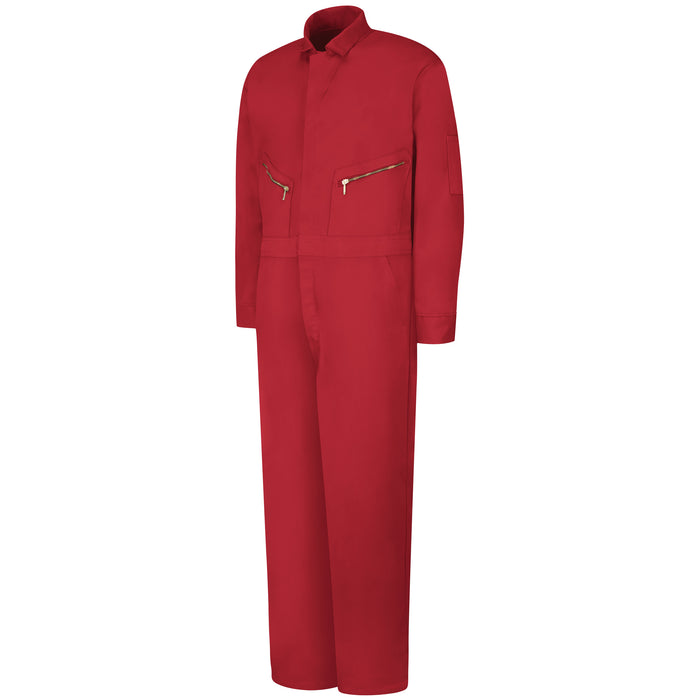 Zip-Front Cotton Coverall