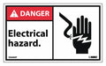 Danger Electrical Hazard Label PK5