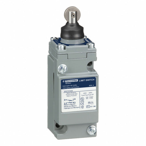Plug-InLimitSwitch RollerPlunger 1NO/1NC