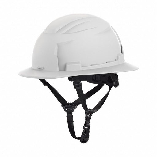 WHITE FULL BRIM HELMET CLASS E
