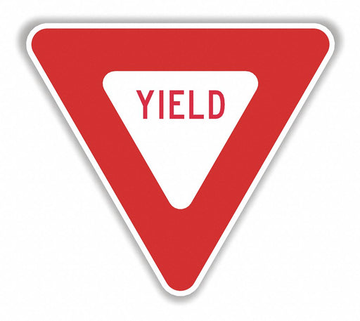 Yield Sign 24 x 24 x 24 x .080 HIP