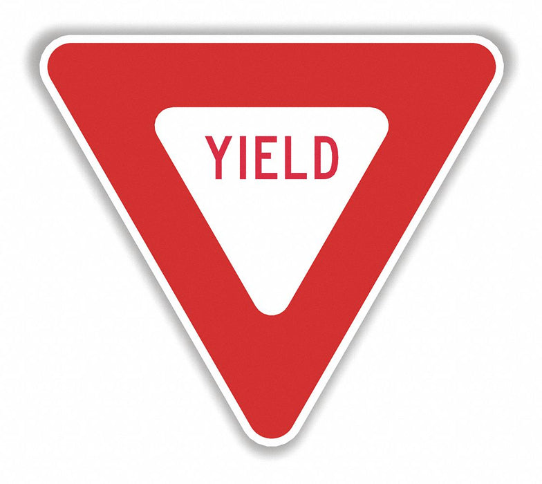 Yield Sign 24 x 24 x 24 x .080 HIP