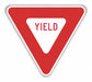 Yield Sign 24 x 24 x 24 x .080 HIP