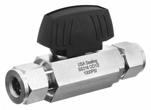Manual 2-Way Ball Valve Comp 316 SS