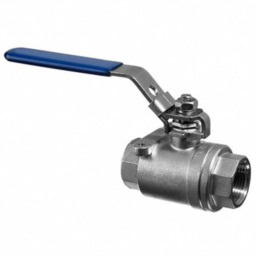 Manual 2-Way Ball Valve Clamp 316 SS