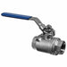 Manual 2-Way Ball Valve Clamp 316 SS
