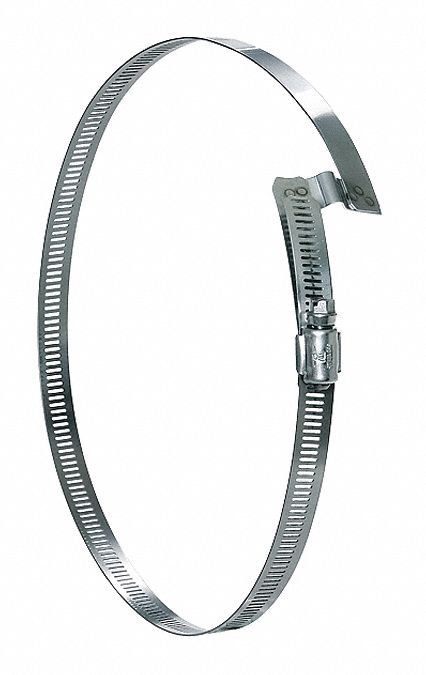 Duct Hose Bridge Clamp 47 L LH 304SS