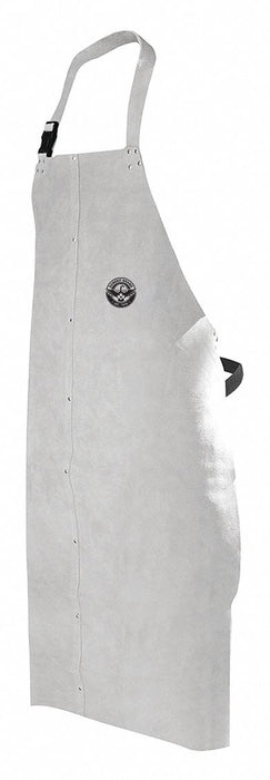 Welding Apron Leather Pearl Gray 42 L