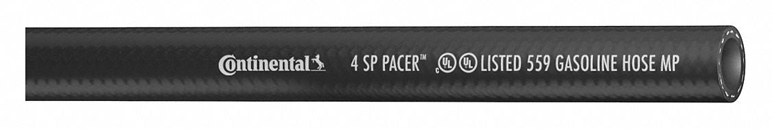 Gasoline Hose 50 psi Black 8 ft L
