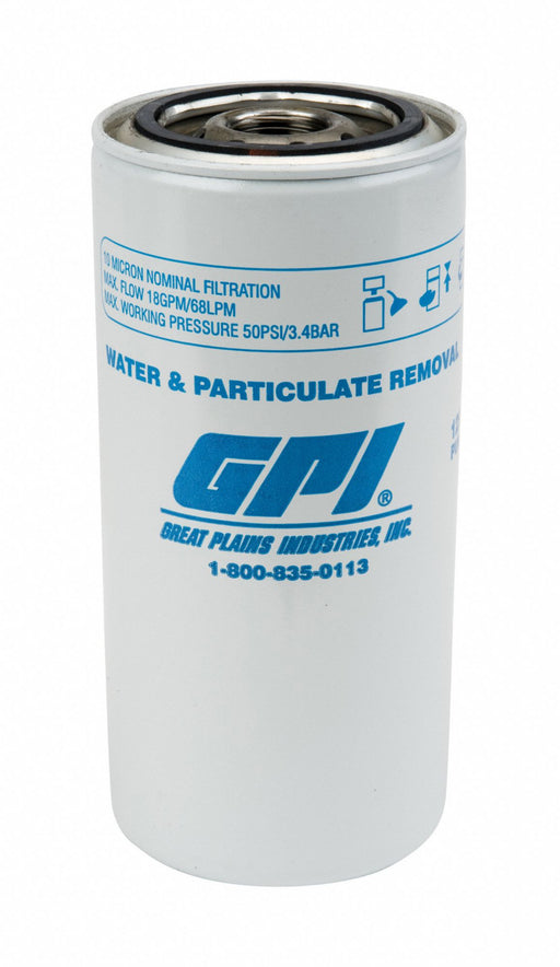 FuelFilter 10micron 18gpm 50psi 7inL