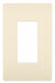 Rocker Wall Plate Smooth Light Almond