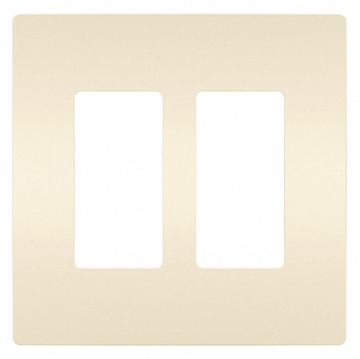 Rocker Wall Plate Plastic Light Almond