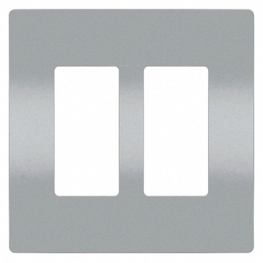 Rocker Wall Plate Smooth Plastic White