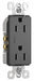 Receptacle Straight Blade 15A NEMA 5-15R