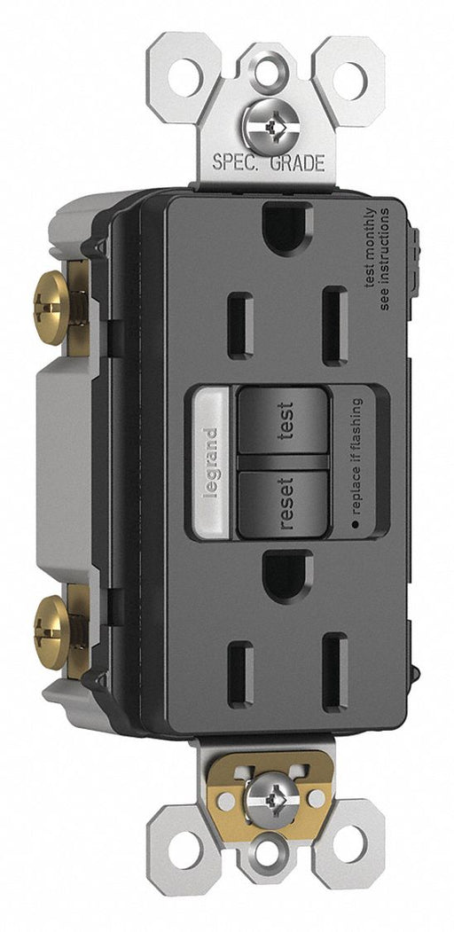 Power Inlet 15A 125VAC Receptacle GFCI