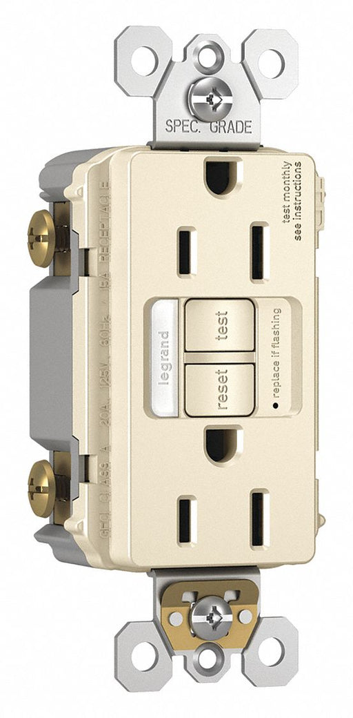 Power Inlet 15A 125VAC Receptacle GFCI