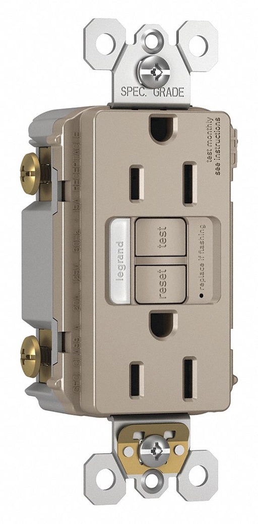 Power Inlet 15A 125VAC Receptacle GFCI