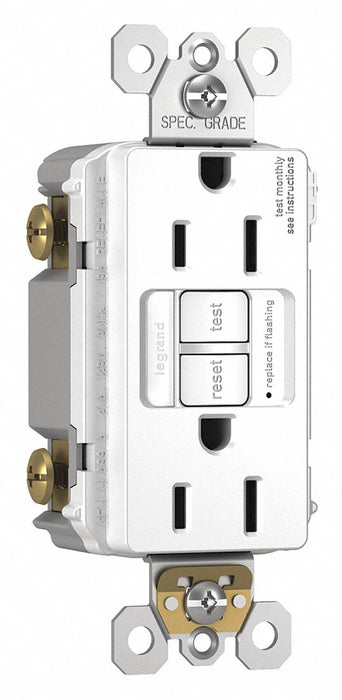Power Inlet 15A 125VAC Receptacle GFCI
