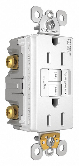 Power Inlet 15A 125VAC Receptacle GFCI