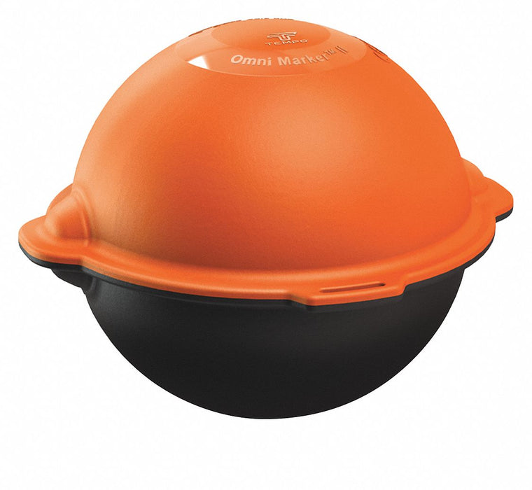 Marker Ball Polyethylene Black/Orange