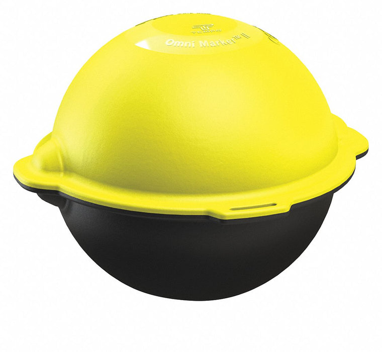 Marker Ball Polyethylene Black/Yellow