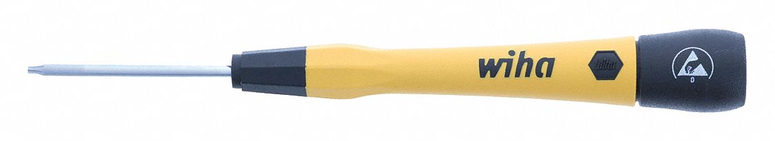 ESDPrecisionScrDrv Torx T6 Black Round