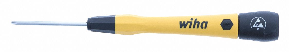 ESDPrecisionScrDrv Torx T7 Black Round