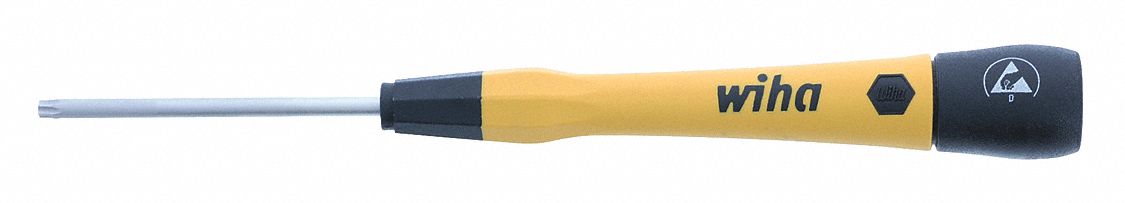 ESDPrecisionScrDrv Torx T10 Black Round
