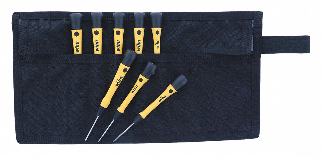ESDSafePrecisionScrwdrvrSet Metric 8pcs